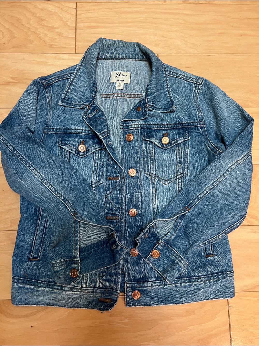 J. Crew Petite Women’s Light Blue Denim Jacket